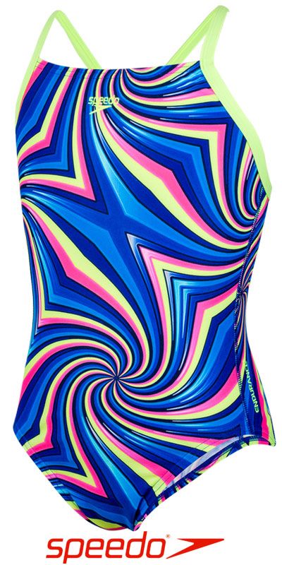 Maillot De Bain Speedo Allover Fixed Crossback - Taille 36 - Dos Croisé - Sans Manches