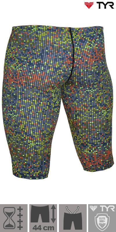 TYR Herren Badehose Durafast Elite - Chlorresistent & Kompressiv