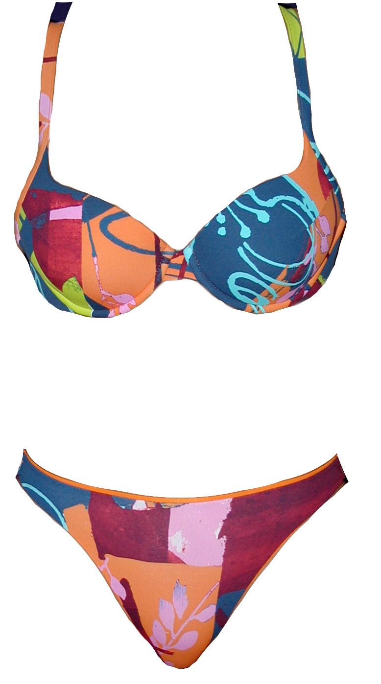 Bikini Rasurel Avec Armatures Bonnet C Taille 36 - Rose Corail, Softcups, Neuf Sans étiquette