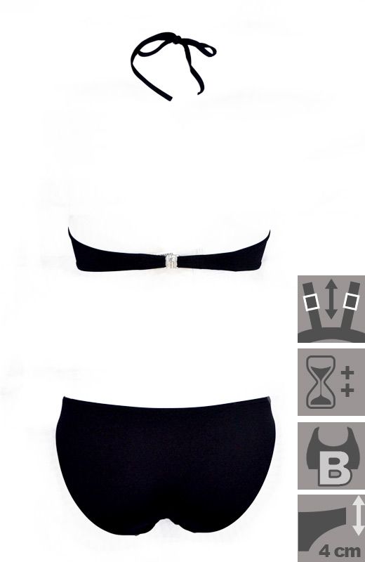 Rasurel Bandeaux Bikini with Cups B