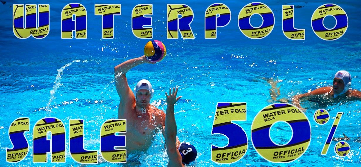 Every Waterpolo item -50 %