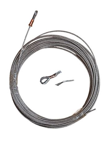 PSAC Stainless cable 25m/3 mm