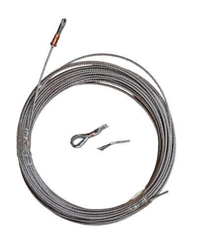 PSAC Stainless cable 25m/3 mm