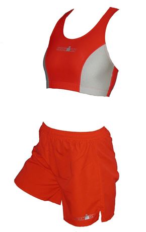 Image sur Short de running et brassière de sport pour femme